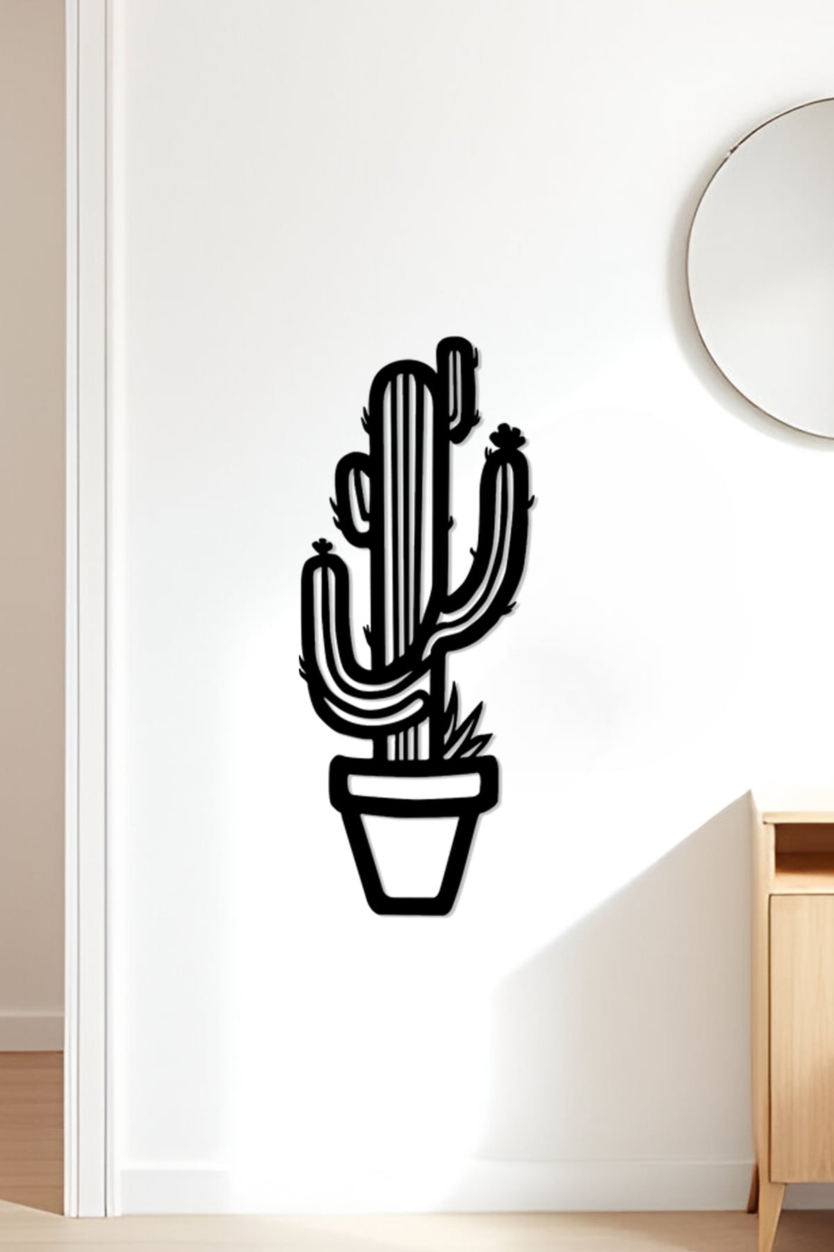 Cactus Wall Art, Wall Decor, Home Decor 3d model