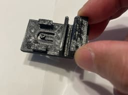Freezer Bracket Clip for Sliding Wire Shelf/Basket 3d model