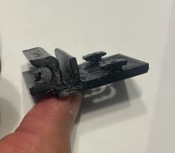 Freezer Bracket Clip for Sliding Wire Shelf/Basket 3d model