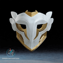 Ekko Mask Arcane 3D Printer STL File 3d model