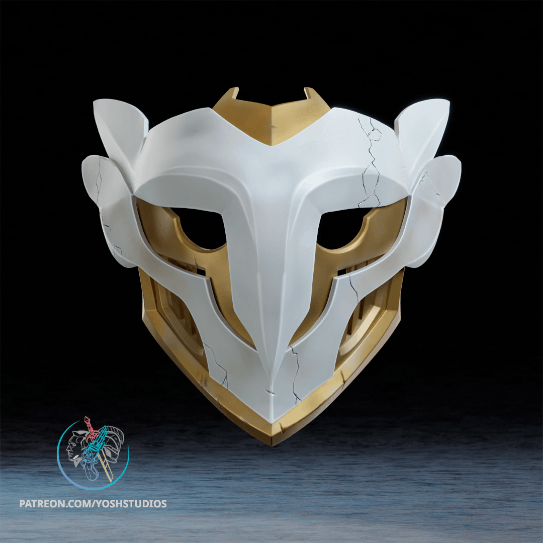 Ekko Mask Arcane 3D Printer STL File 3d model