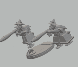FHW Zorblin grenade launcher concept 3d model