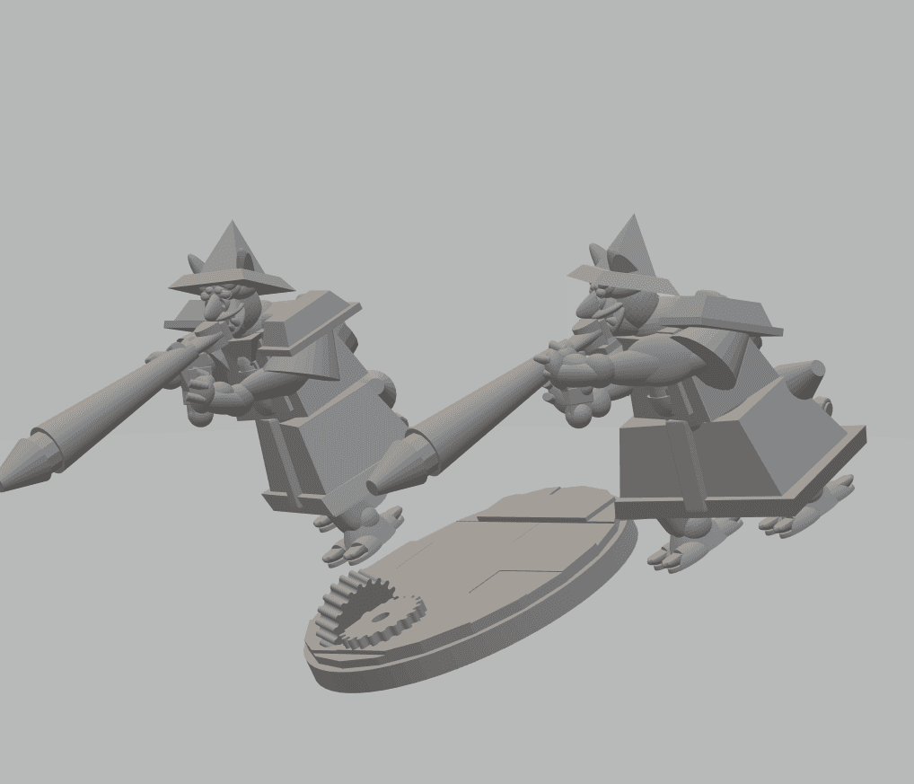 FHW Zorblin grenade launcher concept 3d model