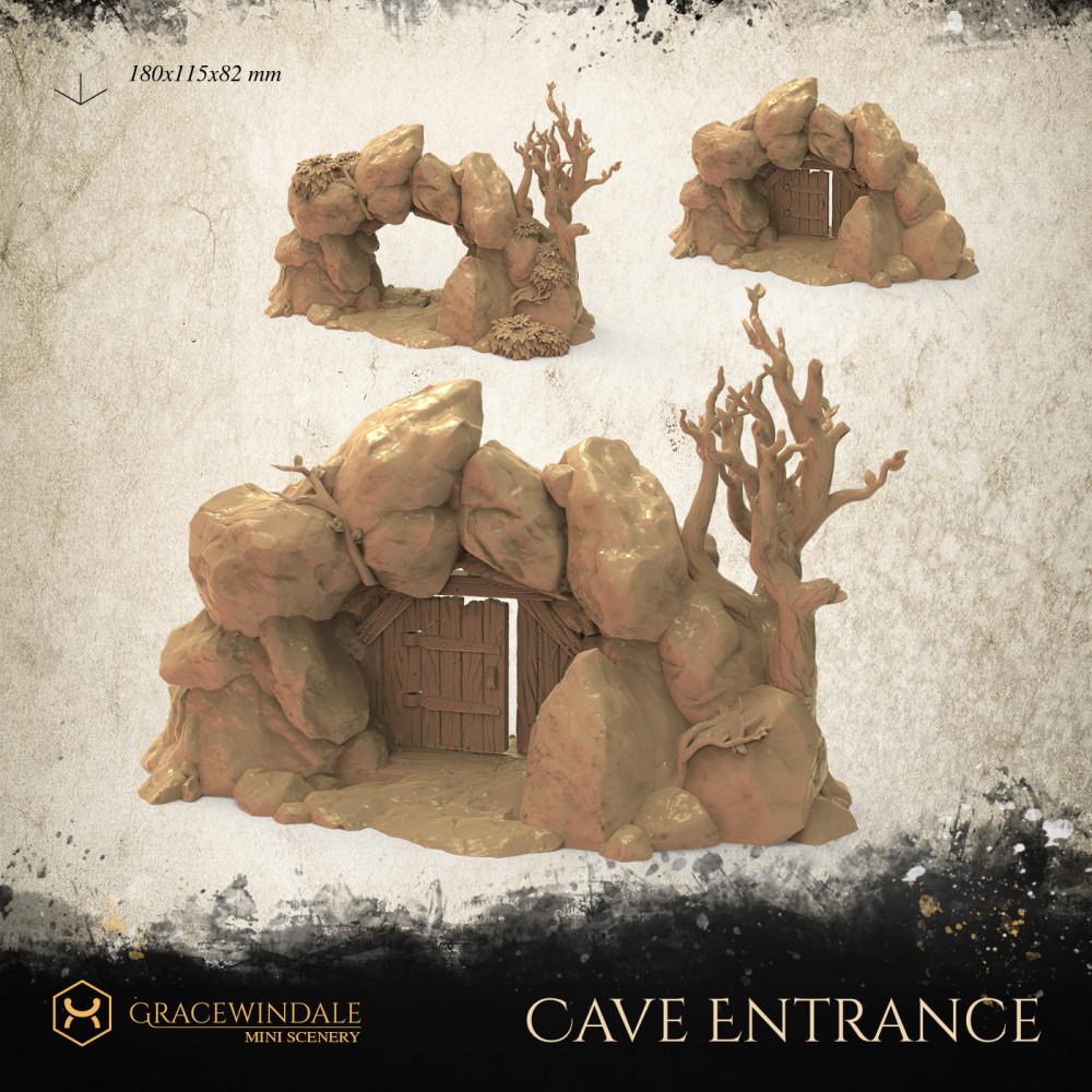 Cave Entrance 3d model