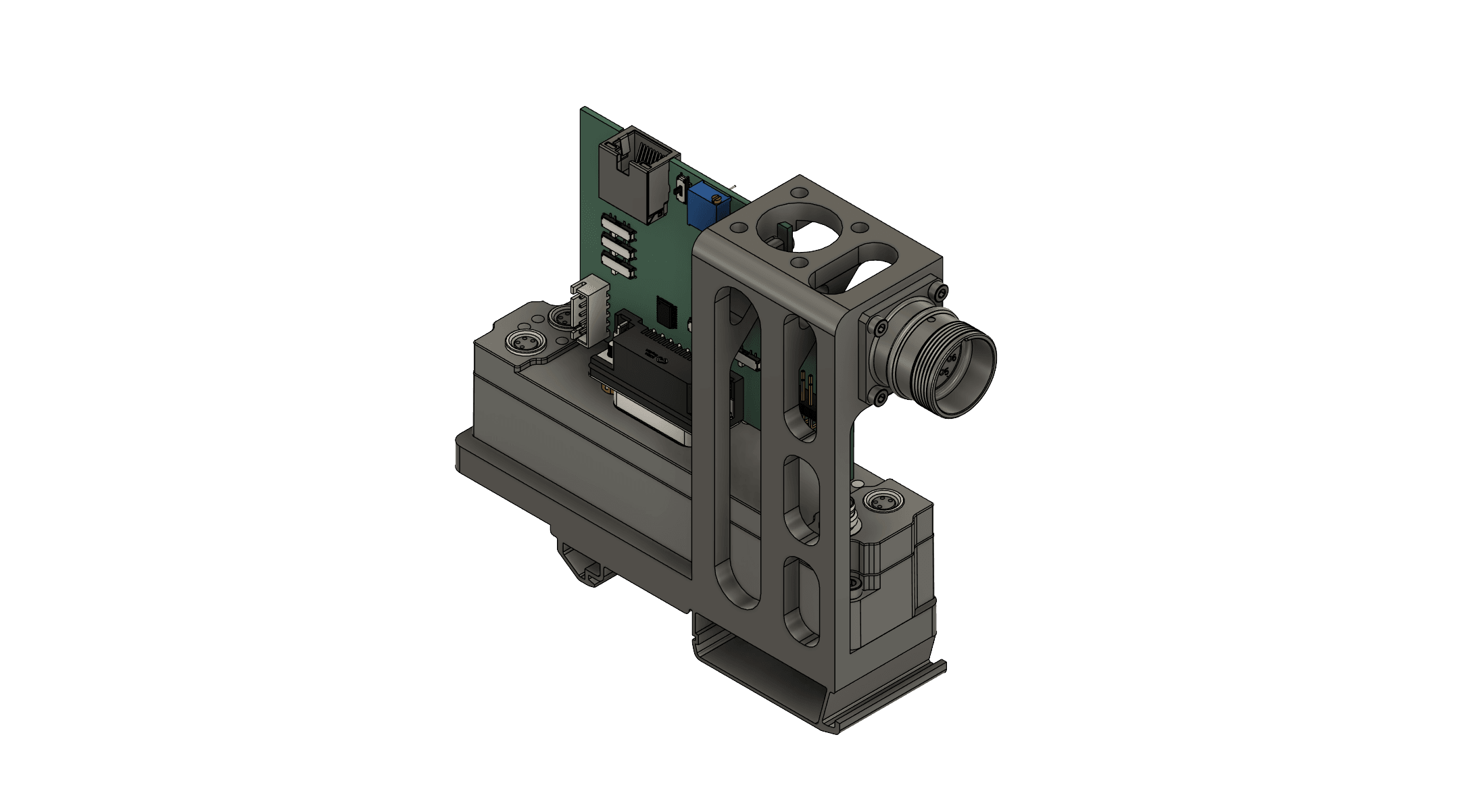 EP5101-0011 DinRail connector downwards 3d model