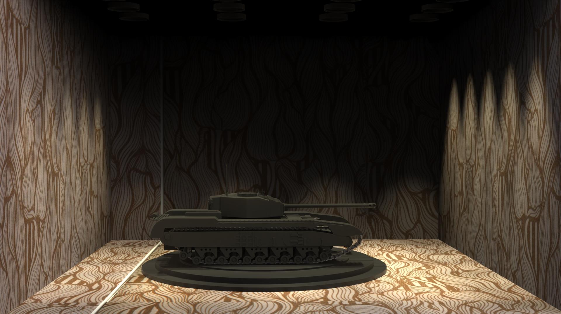 Black Prince Tank.fbx 3d model