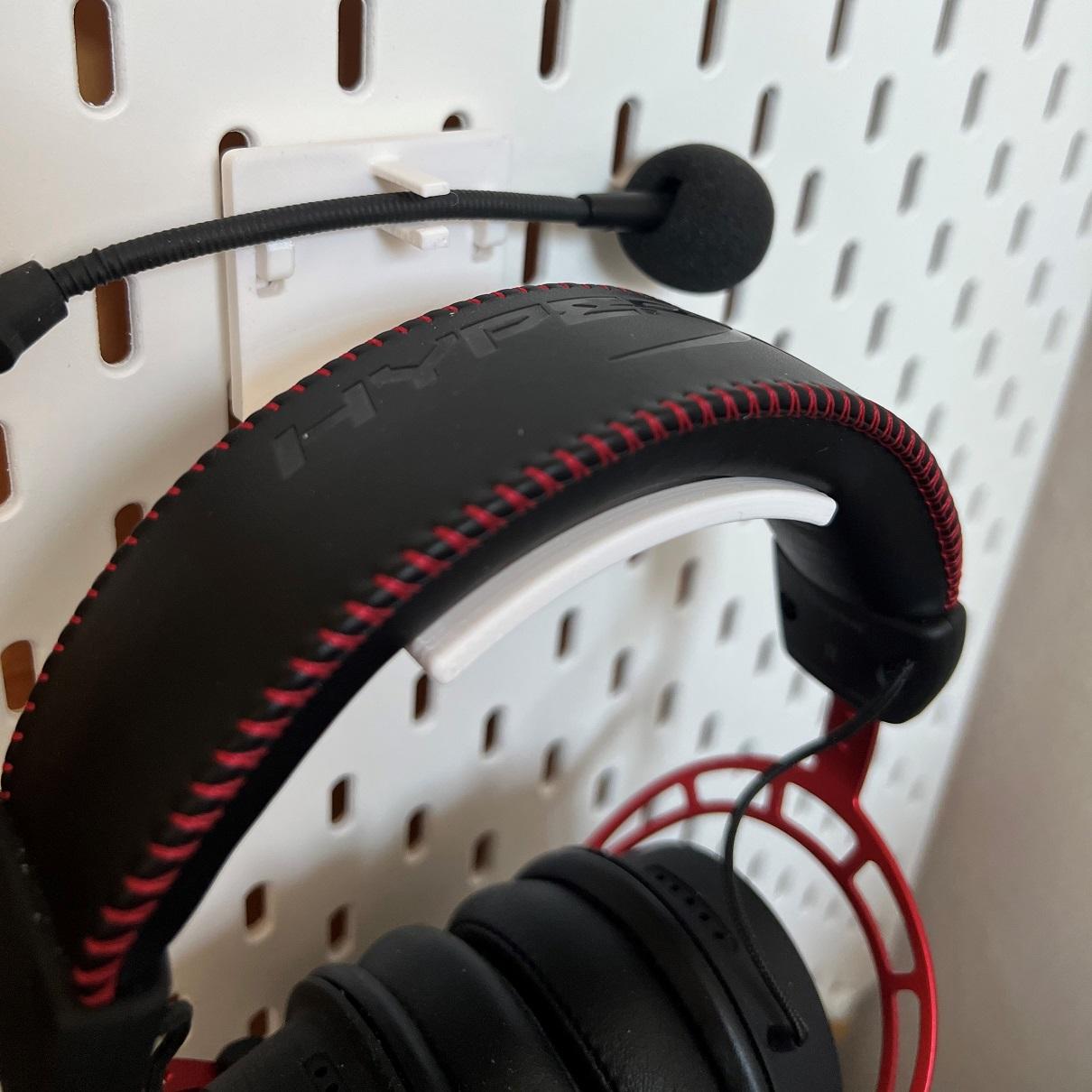 SKADIS Headphone & Mic holder 3d model