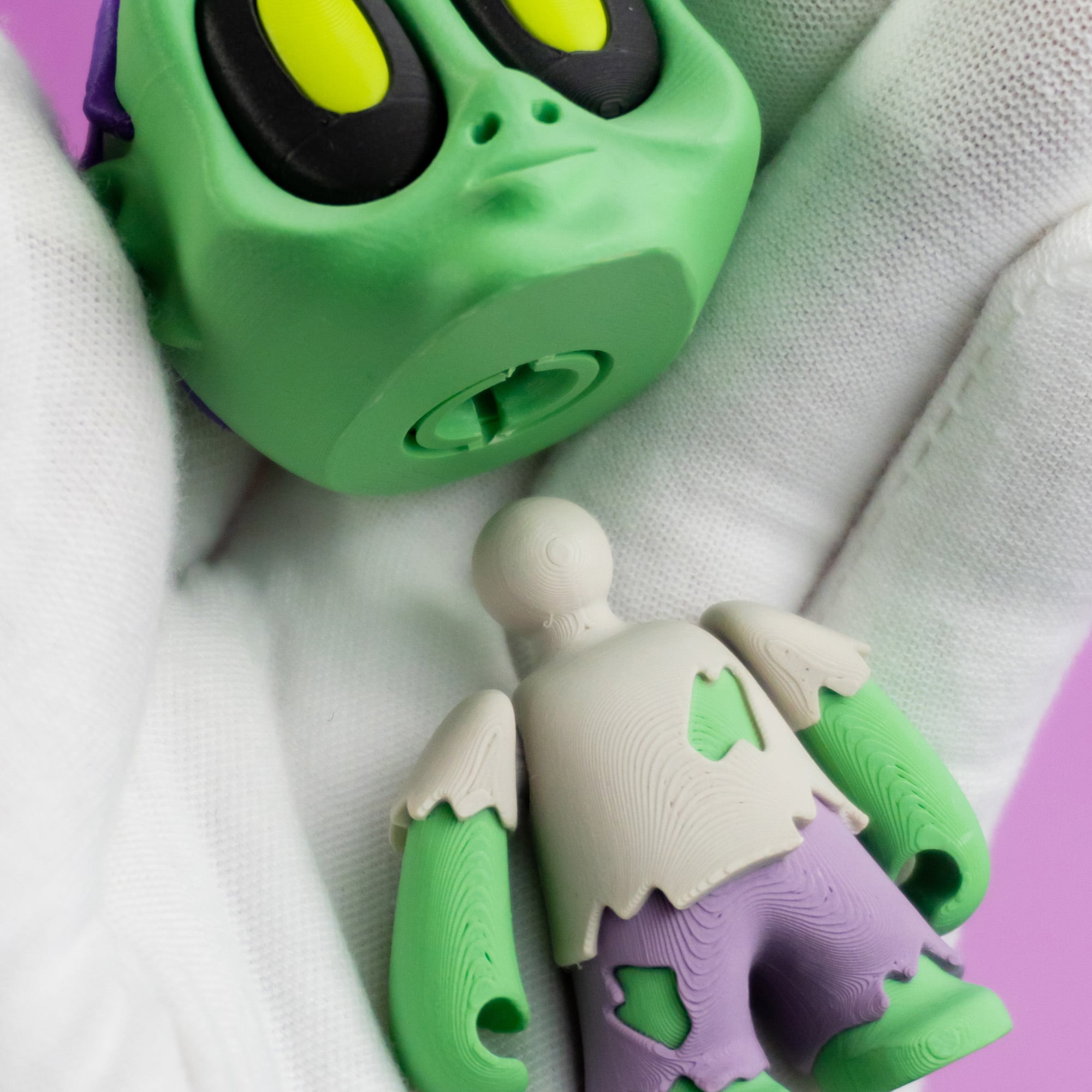 Blob Zombies 3d model