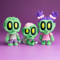 Blob Zombies 3d model