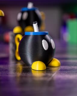 Bobby the Bob-Omb Christmas Ornament! 3d model