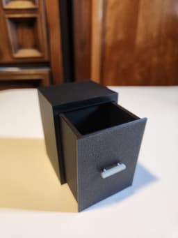 Tall Nightstand Storage System 3d model