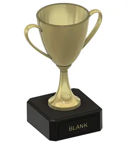 TROPHY WITH NAME PLATE 3d model