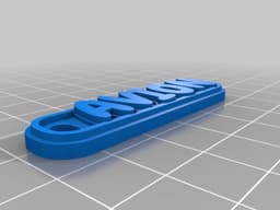 AVION Keychain 3d model