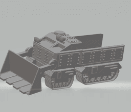 FHW: Tunnel Rats Open top truck v1 concept 3d model
