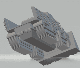 FHW: Tunnel Rats Open top truck v1 concept 3d model
