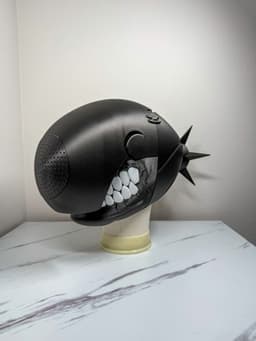 Bomb Devil Helmet - Reze Chainsaw Man (Wearable Cosplay) 3d model