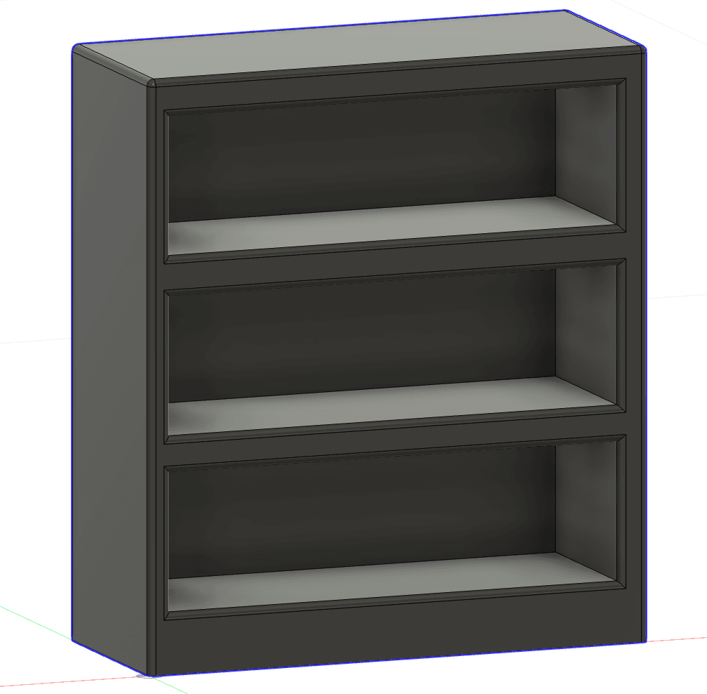 Miniverse shelf 3d model