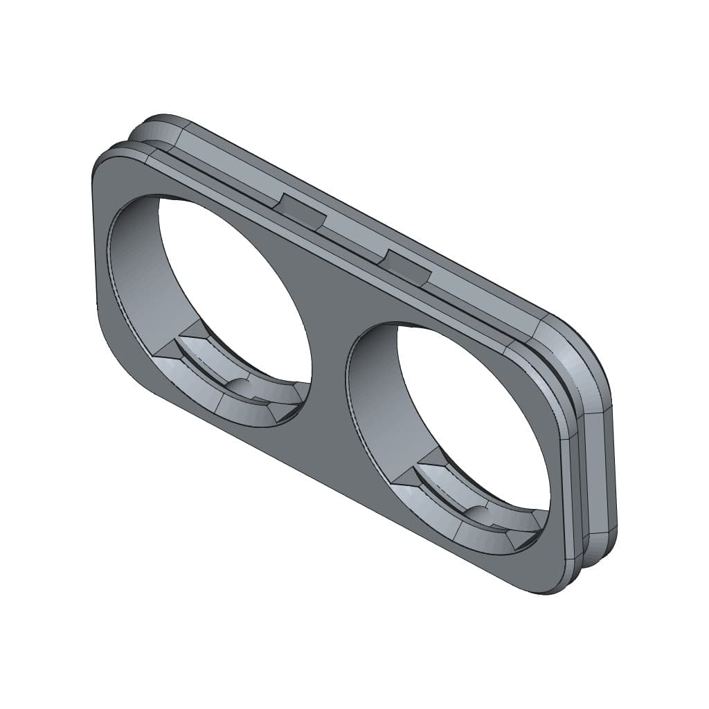 D-LOCK_PANEL.2X1 3d model