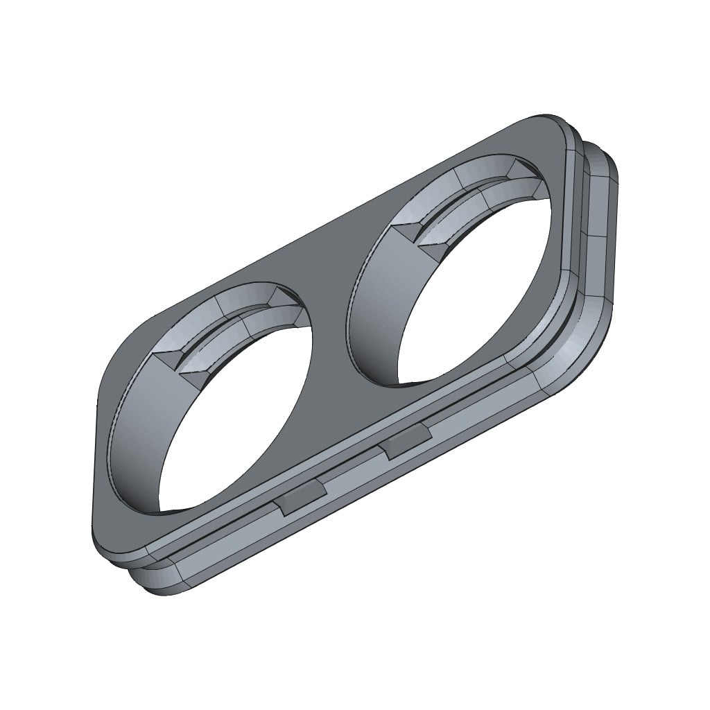 D-LOCK_PANEL.2X1 3d model