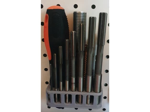 Wall mount for hand drill 3d model