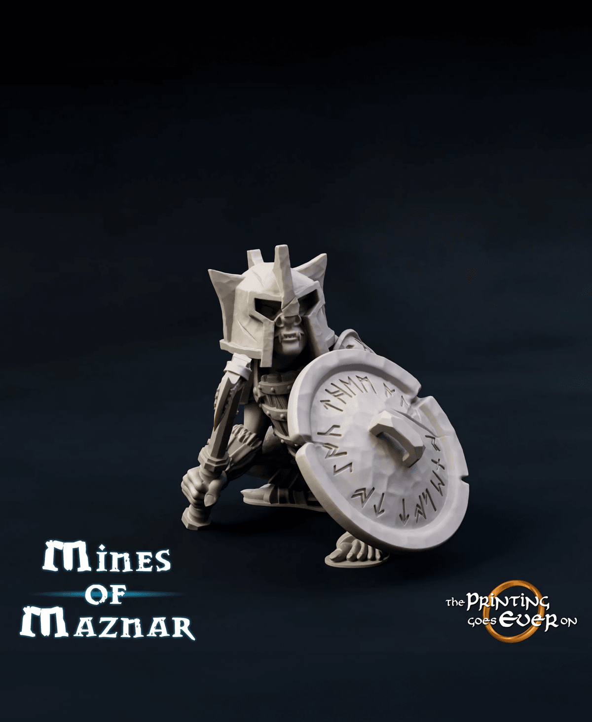 Goblin Fighter - D 3d model