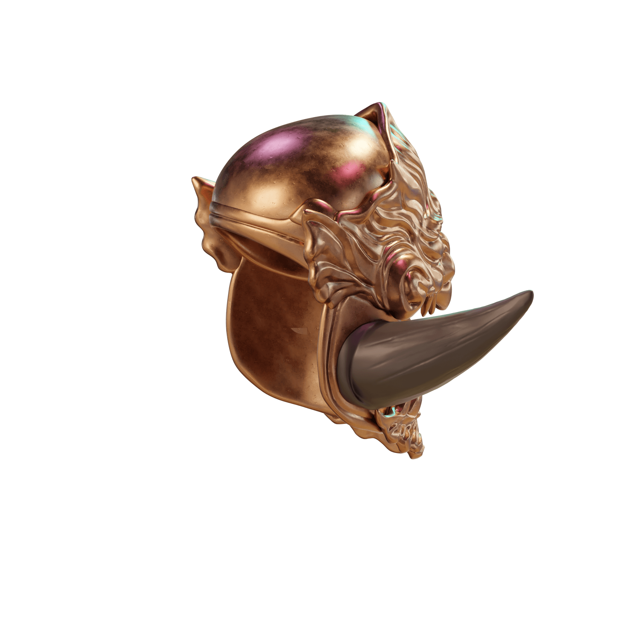 Radahn Helmet 3d model