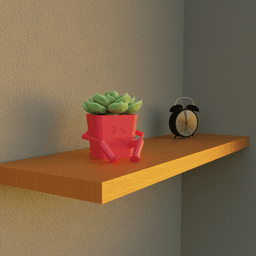 angry pot 3d model