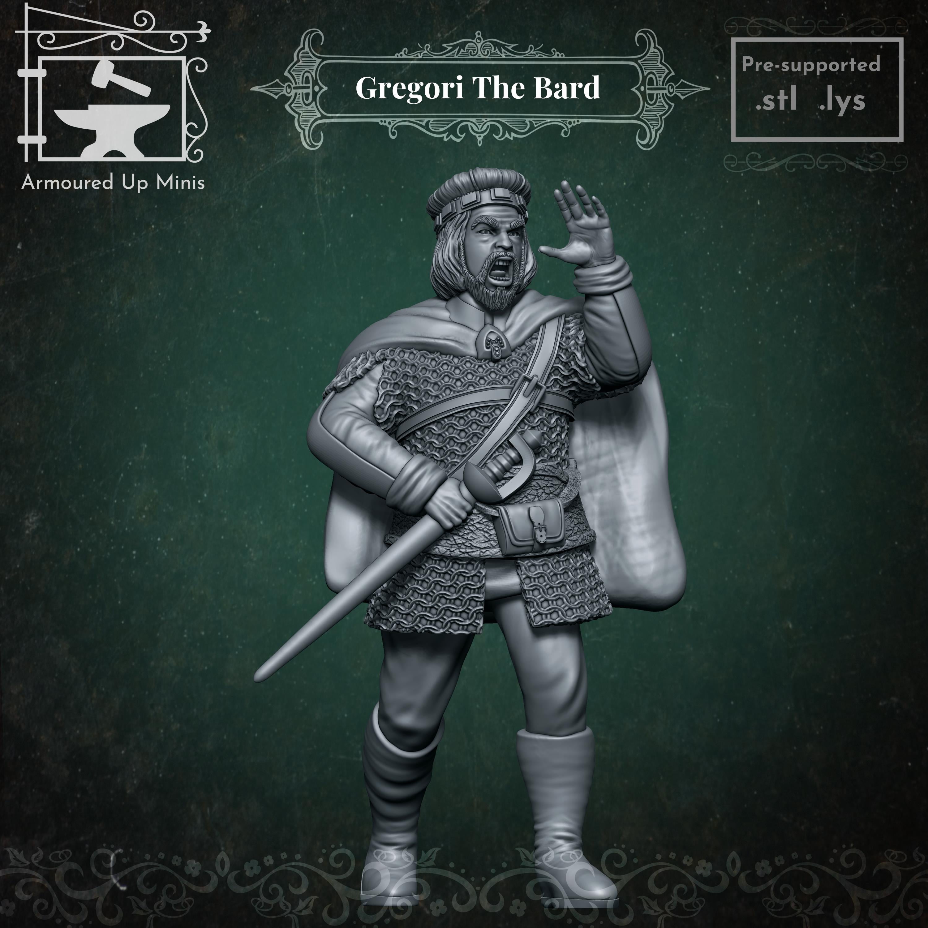 The Bard 3d model