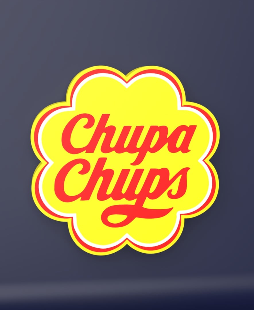 Chupa Chups - LED Strip compatible 3d model