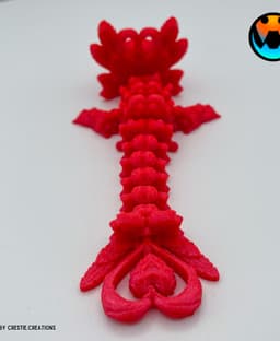 Light Heart Tadling 3d model