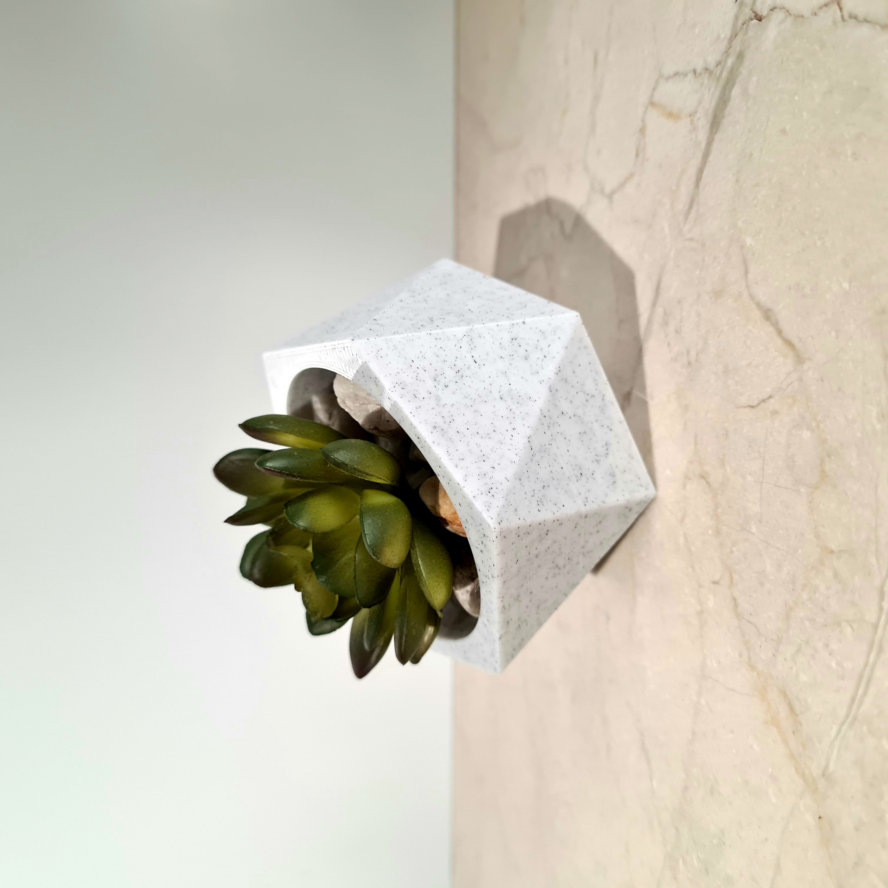 Geometric planter 3d model