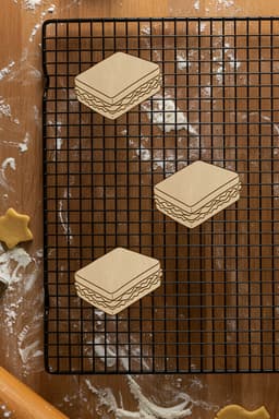 Sandvich Cookie Cutter, Biscuit Cutter 3d model
