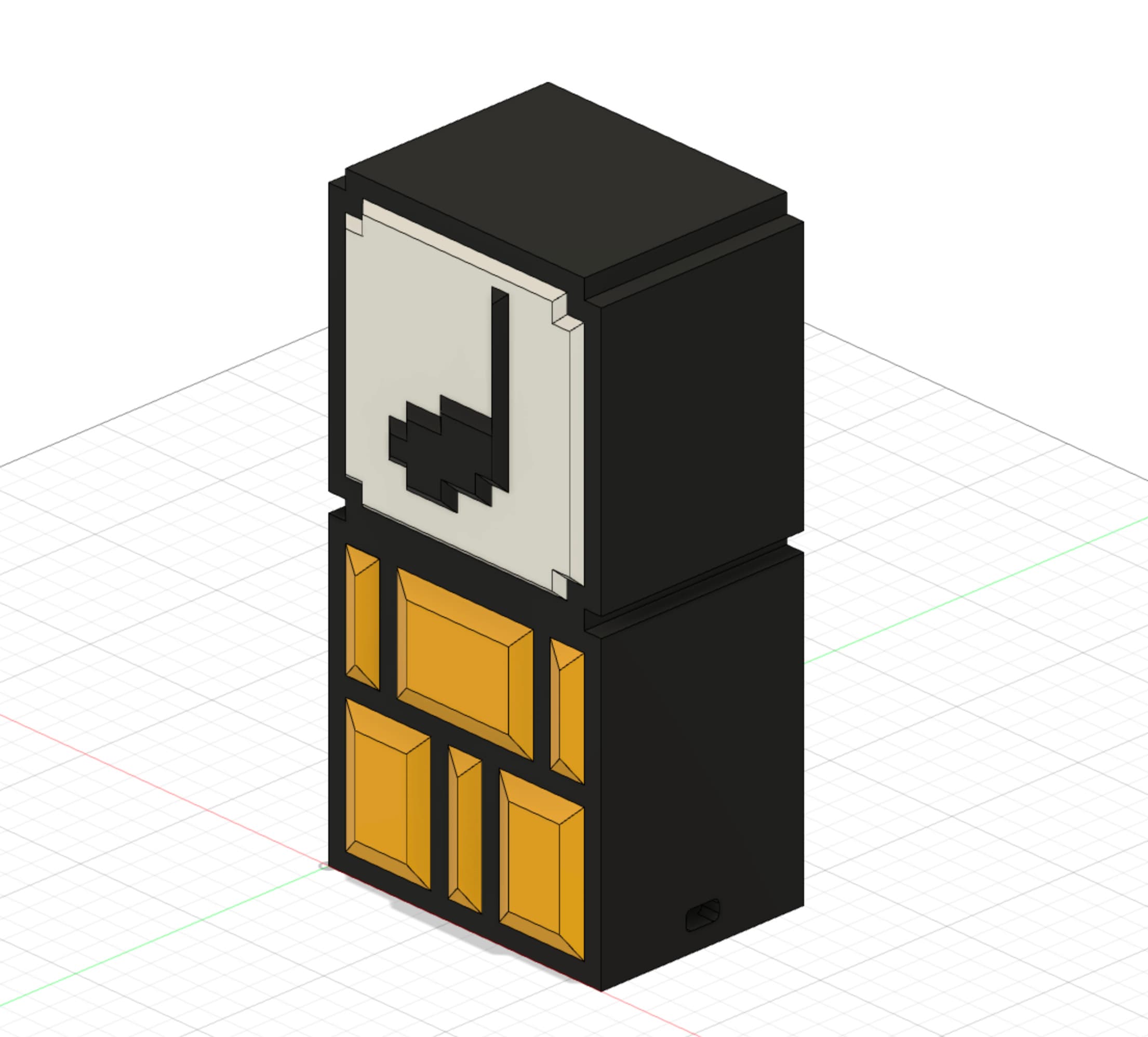 Mario 3 Headphone Holder 3d model