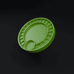 Yet another empty token (40 mm) 3d model
