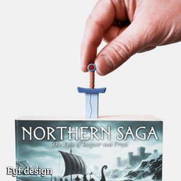 Fun Bookmarks: Sword 3d model