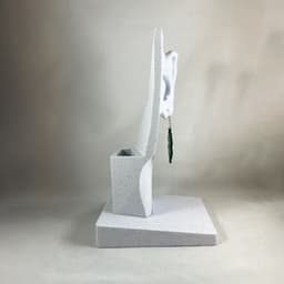 Compact Life-Sized Earring Display Stand - Commercial License Included 3d model