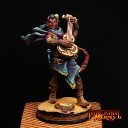 Mareck the Merry - Tiefling Bard 3d model