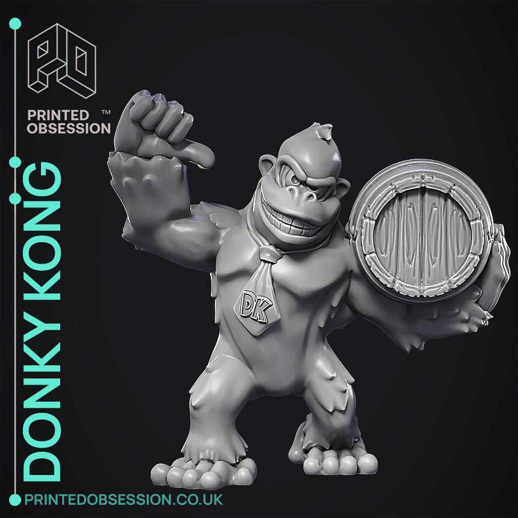 Donkey Kong - Super Mario Movie - Fan Art 3d model