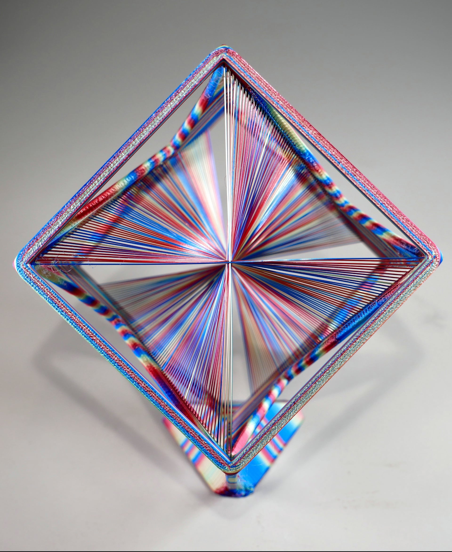 String Cube Art - Desk size (small) 3d model