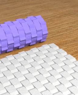 Collection SpringGreen | Concrete Blocks 005 | Polymer Clay Seamless Texture Roller 3d model