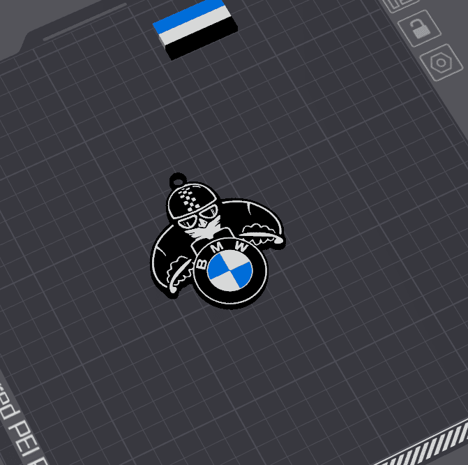 Keychain: BMW II 3d model
