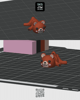 Bear Fidget Articulation 3d model