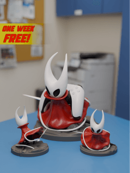 Hollow Knight Hornet Controller Stand 3d model