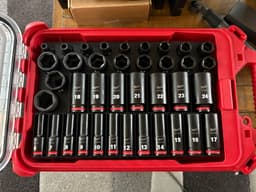 Milwaukee Packout 3/8" Impact Socket Tray – Metric.stl 3d model