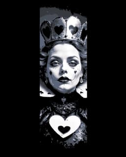 Sometimes an evil side can exist under the surface - Wonderland villains ? - Bookmarks 3d model
