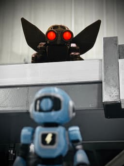 Nocturne — Cryptid Mothman ModBot (Halloween Release) 3d model
