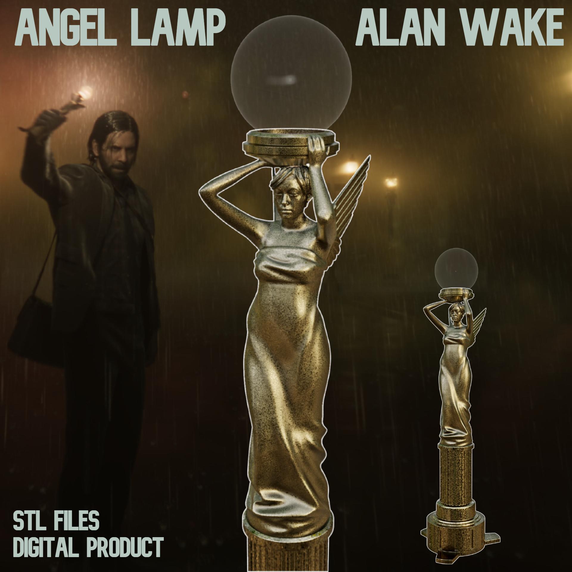 ANGEL LAMP ALAN WAKE 2 3d model