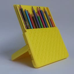 pencil case (12 pencils) 3d model