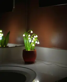 Night Light Lilies - The Lily of the Valley Night Light 3d model