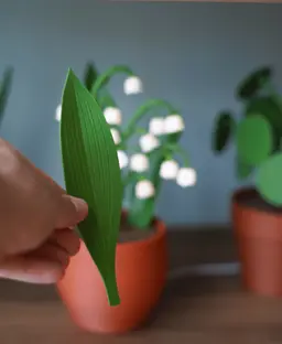 Night Light Lilies - The Lily of the Valley Night Light 3d model